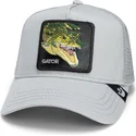 grau-trucker-cap-krokodil-gator-swamp-monster-core-combo-the-farm-von-goorin-bros