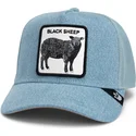 petten-gebogen-blauw-snapback-the-farm-van-goorin-bros