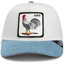 petten-gebogen-wit-snapback-the-farm-van-goorin-bros