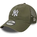 casquette-trucker-verte-9twenty-colour-pack-new-york-yankees-mlb-new-era