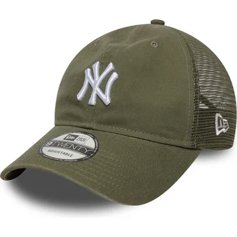 Grön 9TWENTY Colour Pack Truckerkeps New York Yankees MLB från New Era