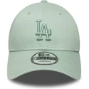 petten-gebogen-groen-verstelbaar-9forty-colour-pack-van-los-angeles-dodgers-mlb-van-new-era