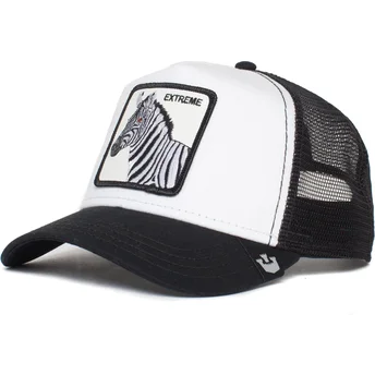 Goorin Bros. Zebra Extreme The Farm Black and White Trucker Hat