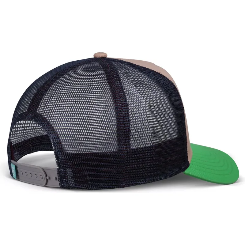 casquette-trucker-beige-et-verte-fish-hft-coastal