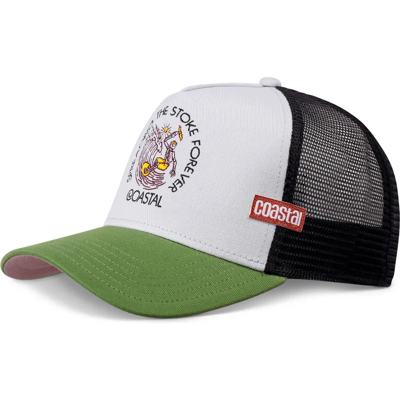 gra-og-gron-trucker-cap-spreading-the-stoke-forever-hft-fra-coastal