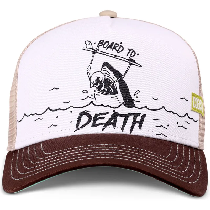 gorra-trucker-vit-och-brun-board-to-death-hft-fran-coastal