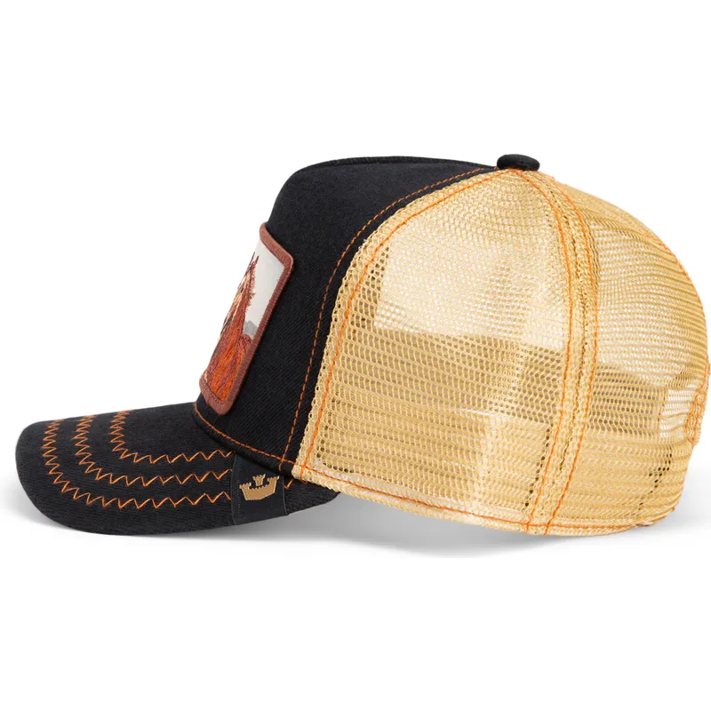 petten-gebogen-zwart-snapback-easy-rider-wild-heart-the-farm-van-goorin-bros petten-gebogen-zwart-snapback-easy-rider-wild-heart-the-farm-van-goorin-bros