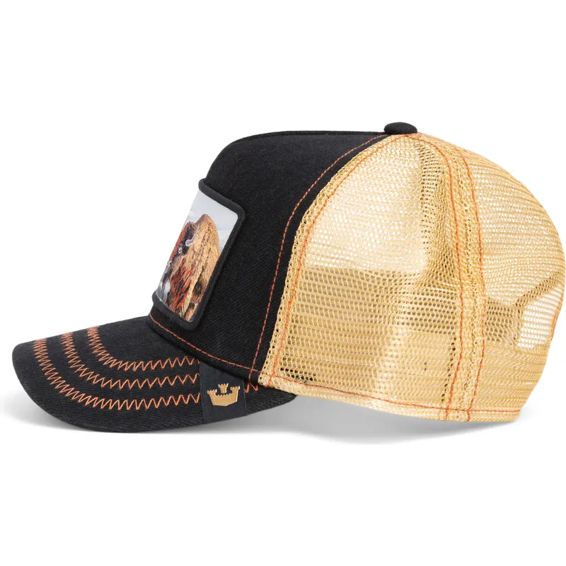 petten-gebogen-zwart-snapback-built-tough-wild-heart-the-farm-van-goorin-bros