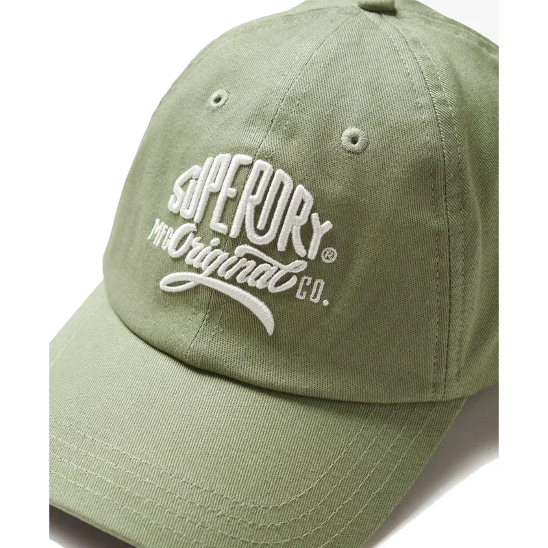 petten-gebogen-groen-verstelbaar-graphic-seagrass-green-van-superdry
