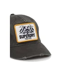 cappello-curvo-verde-scuro-regolabile-graphic-dark-green-di-superdry