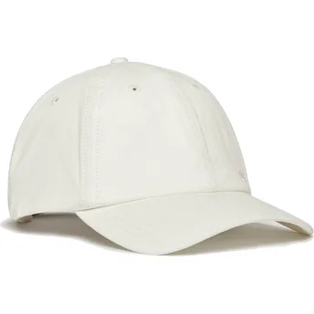 Petten gebogen wit verstelbaar Vintage Embroidered White van Superdry
