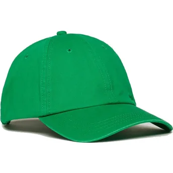 Petten gebogen groen verstelbare band Vintage Embroidered Drop Kick Green van Superdry