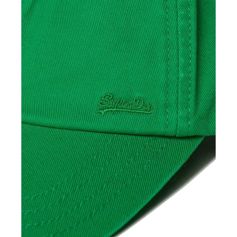 petten-gebogen-groen-verstelbaar-vintage-embroidered-drop-kick-green-van-superdry