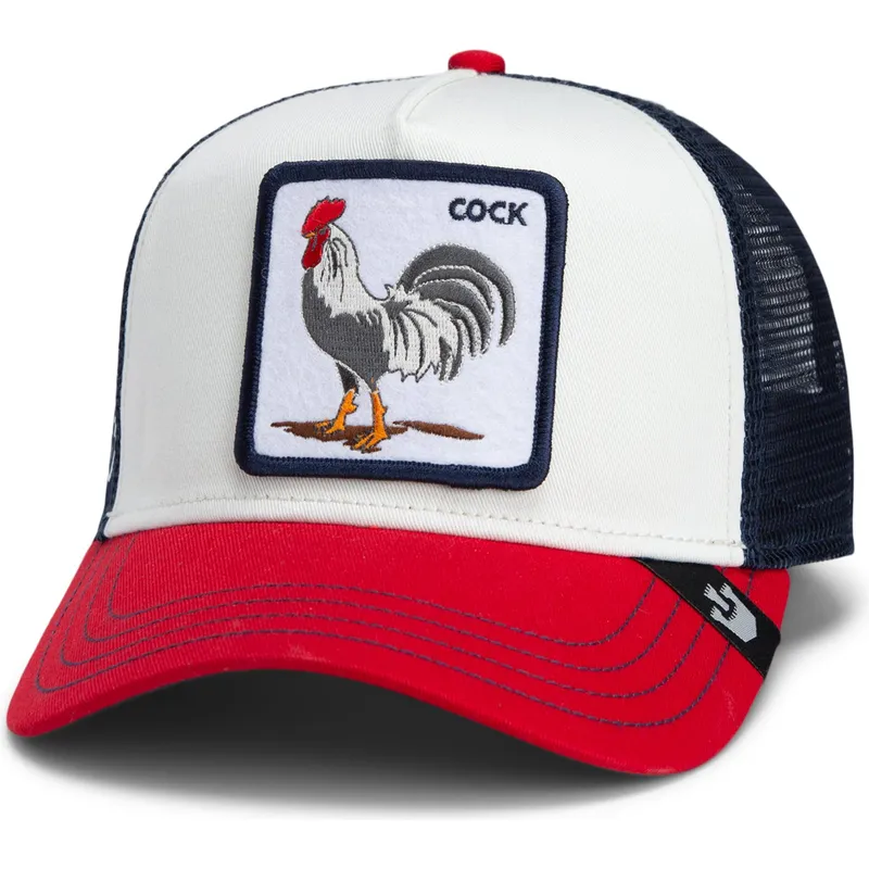 petten-gebogen-meerkleurig-snapback-goorin-bros-cock-team-rooster-original-recipe-team-pride-the-farm-white-navy-blue-and-red-ha
