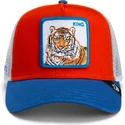 cappellino-trucker-arancione-bianco-e-blu-goorin-bros-king-team-tiger-ricetta-originale-orgoglio-di-squadra-the-farm