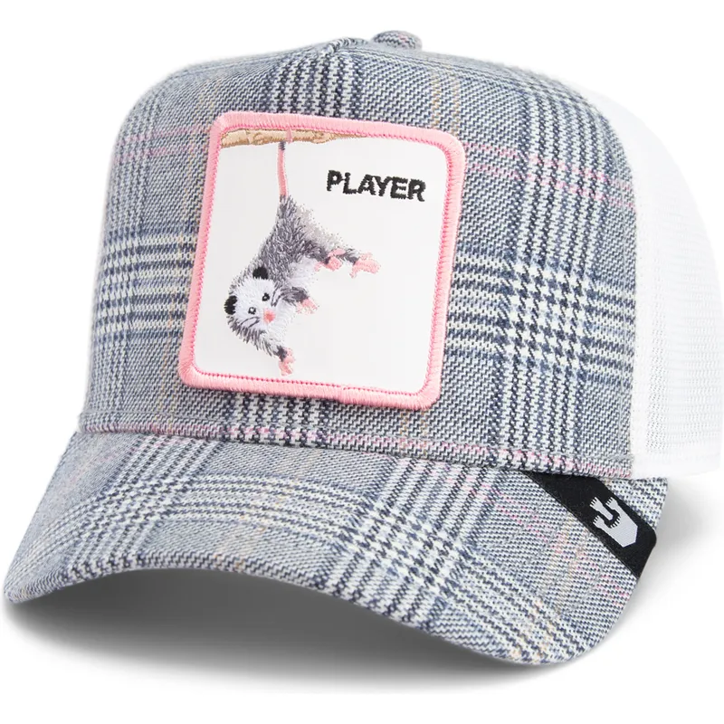 petten-gebogen-marineblauw-snapback-goorin-bros-player-possum-luxury-moon-the-farm-navy-blue-and-white-hat-the-farm-van-goorin-b petten-gebogen-marineblauw-snapback-goorin-bros-player-possum-luxury-moon-the-farm-navy-blue-and-white-hat-the-farm-van-goorin-b