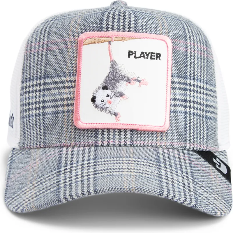 petten-gebogen-marineblauw-snapback-goorin-bros-player-possum-luxury-moon-the-farm-navy-blue-and-white-hat-the-farm-van-goorin-b petten-gebogen-marineblauw-snapback-goorin-bros-player-possum-luxury-moon-the-farm-navy-blue-and-white-hat-the-farm-van-goorin-b