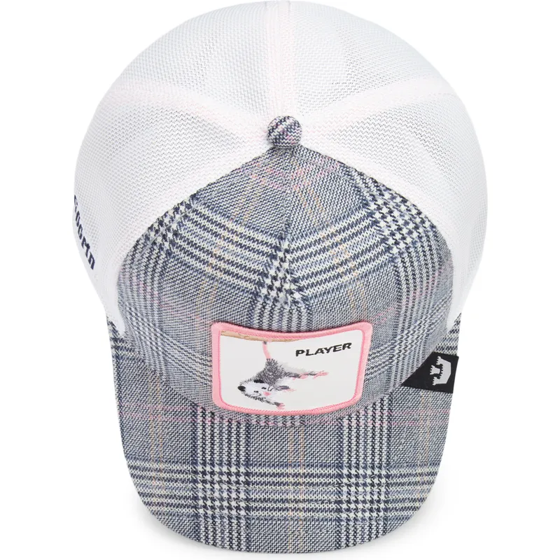petten-gebogen-marineblauw-snapback-goorin-bros-player-possum-luxury-moon-the-farm-navy-blue-and-white-hat-the-farm-van-goorin-b petten-gebogen-marineblauw-snapback-goorin-bros-player-possum-luxury-moon-the-farm-navy-blue-and-white-hat-the-farm-van-goorin-b