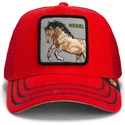 petten-gebogen-rood-snapback-goorin-bros-horse-rebel-the-wild-west-core-canvas-the-farm-red-hat-the-farm-van-goorin-bros