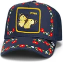 petten-gebogen-marineblauw-snapback-goorin-bros-butterfly-hyper-active-flora-fauna-the-farm-navy-blue-hat-the-farm-van-goorin-br