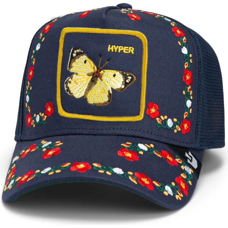 petten-gebogen-marineblauw-snapback-goorin-bros-butterfly-hyper-active-flora-fauna-the-farm-navy-blue-hat-the-farm-van-goorin-br