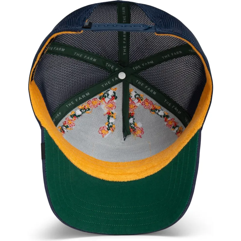 goorin-bros-sommerfugl-hyper-aktiv-flora-fauna-the-farm-morkebla-trucker-hat