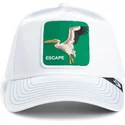 goorin-bros-pelican-bird-escape-not-into-yoga-great-escape-the-farm-cappello-trucker-bianco