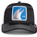 petten-gebogen-zwart-snapback-goorin-bros-dolphin-rizz-rizzky-bizznizz-great-escape-the-farm-black-and-white-hat-the-farm-van-go