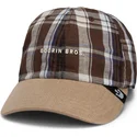 casquette-courbee-marron-snapback-ask-your-mother-papa-cap-madras-the-farm-goorin-bros