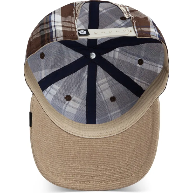 petten-gebogen-bruin-snapback-goorin-bros-curved-brim-ask-your-mother-papa-cap-madras-the-farm-brown-cap-the-farm-van-goorin-bro petten-gebogen-bruin-snapback-goorin-bros-curved-brim-ask-your-mother-papa-cap-madras-the-farm-brown-cap-the-farm-van-goorin-bro