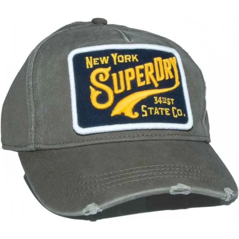 petten-gebogen-groen-verstelbaar-graphic-green-van-superdry