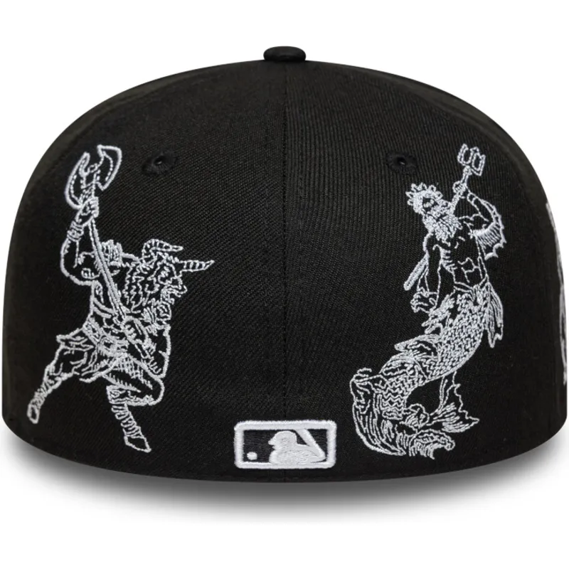 petten-plat-zwart-aangepast-59fifty-mythical-van-new-york-yankees-mlb-van-new-era