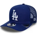 czapka-trucker-niebieska-9seventy-stretch-snap-los-angeles-dodgers-mlb-new-era