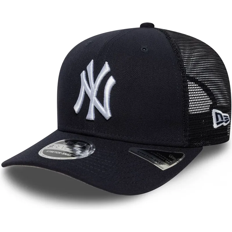 petten-gebogen-marineblauw-snapback-9seventy-stretch-snap-van-new-york-yankees-mlb-van-new-era