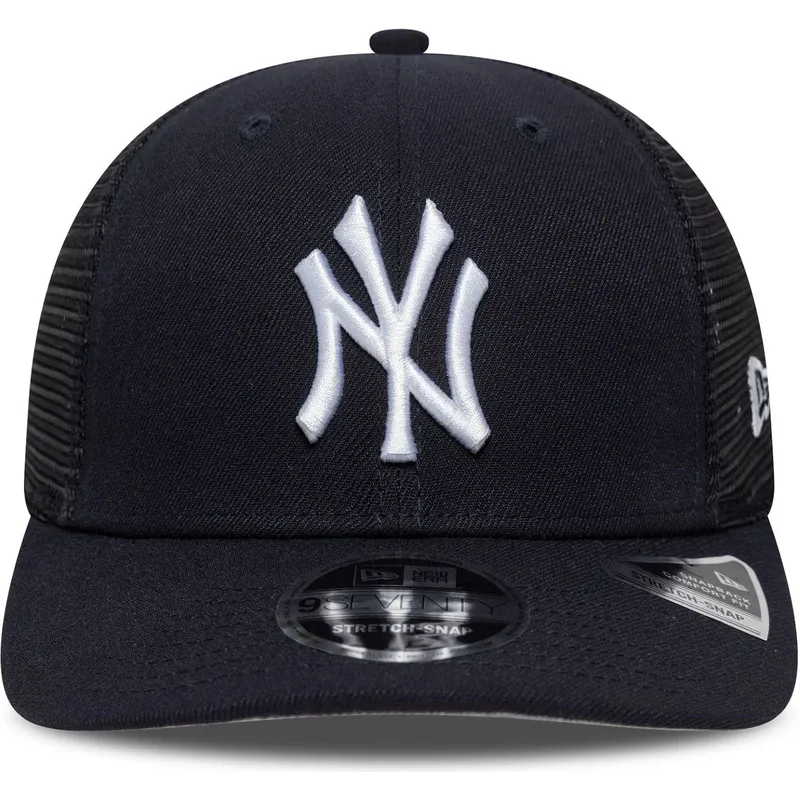 petten-gebogen-marineblauw-snapback-9seventy-stretch-snap-van-new-york-yankees-mlb-van-new-era