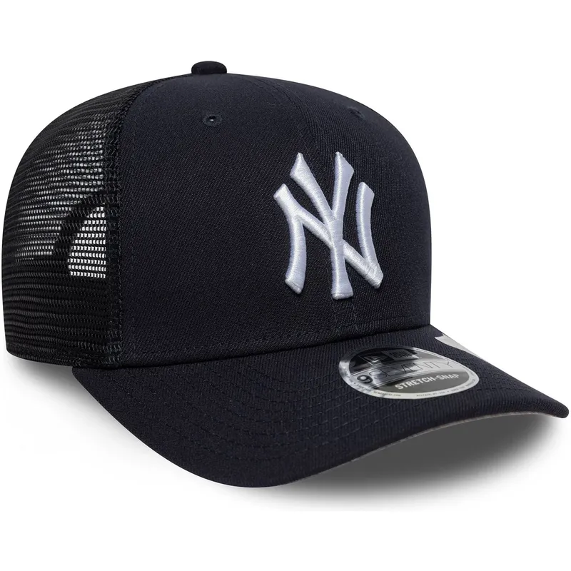 petten-gebogen-marineblauw-snapback-9seventy-stretch-snap-van-new-york-yankees-mlb-van-new-era
