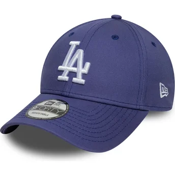 Fioletowa regulowana czapka z zakrzywionym daszkiem 9FORTY League Essential Los Angeles Dodgers MLB New Era