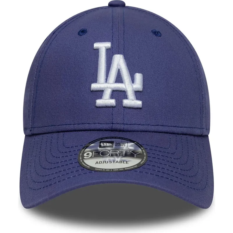 violet-justerbar-buet-kasket-9forty-league-essential-los-angeles-dodgers-mlb-fra-new-era