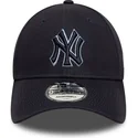 petten-gebogen-marineblauw-verstelbaar-9forty-team-outline-van-new-york-yankees-mlb-van-new-era