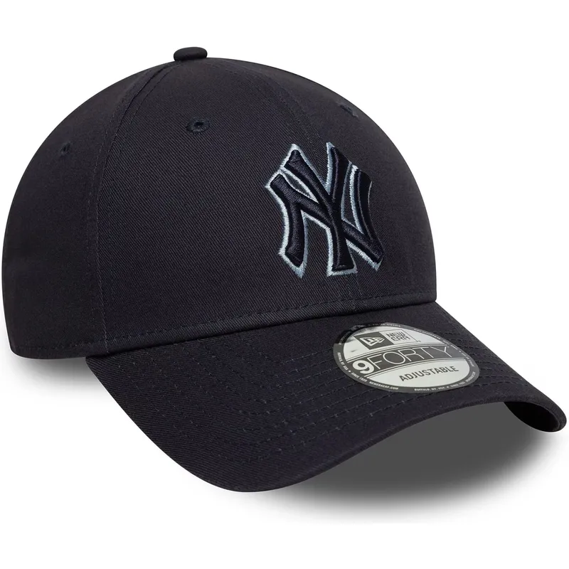 petten-gebogen-marineblauw-verstelbaar-9forty-team-outline-van-new-york-yankees-mlb-van-new-era