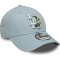 new-era-los-angeles-dodgers-mlb-9forty-floral-icon-justerbar-bla-buet-kasket