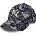 new-era-new-york-yankees-mlb-9forty-justerbar-sort-kurvet-kasket-med-all-over-print