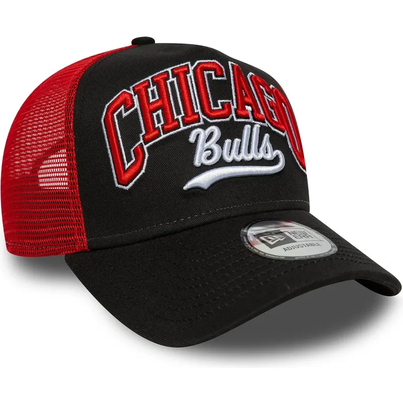 petten-gebogen-zwart-snapback-e-frame-script-van-chicago-bulls-nba-van-new-era