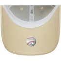 cappellino-curvo-beige-regolabile-da-donna-9forty-beaded-dei-new-york-yankees-mlb-di-new-era