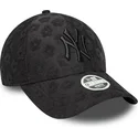 gorra-curva-negra-ajustable-para-mujer-9forty-floral-towelling-de-new-york-yankees-mlb-de-new-era