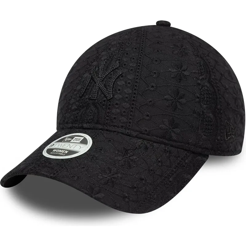 petten-gebogen-zwart-verstelbare-band-9twenty-broderie-van-new-york-yankees-mlb-van-new-era petten-gebogen-zwart-verstelbare-band-9twenty-broderie-van-new-york-yankees-mlb-van-new-era