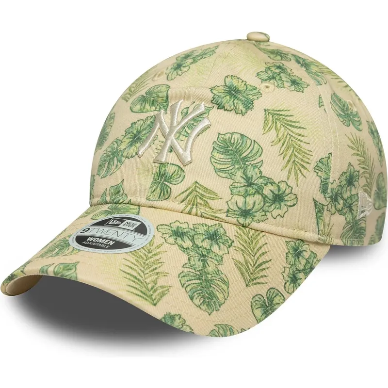 petten-gebogen-beige-verstelbare-band-9twenty-all-over-print-tropical-van-new-york-yankees-mlb-van-new-era petten-gebogen-beige-verstelbare-band-9twenty-all-over-print-tropical-van-new-york-yankees-mlb-van-new-era