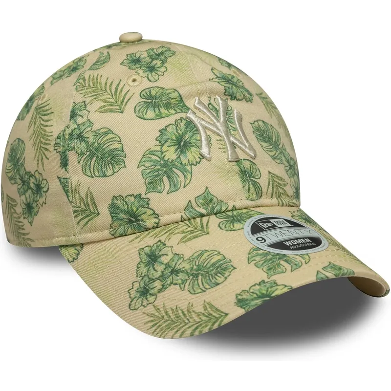 petten-gebogen-beige-verstelbare-band-9twenty-all-over-print-tropical-van-new-york-yankees-mlb-van-new-era petten-gebogen-beige-verstelbare-band-9twenty-all-over-print-tropical-van-new-york-yankees-mlb-van-new-era