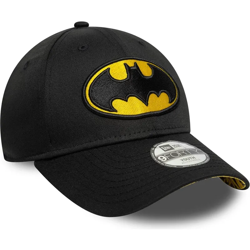 petten-gebogen-zwart-verstelbaar-voor-kinderen-9forty-all-over-print-van-batman-dc-comics-van-new-era petten-gebogen-zwart-verstelbaar-voor-kinderen-9forty-all-over-print-van-batman-dc-comics-van-new-era