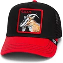 trucker-cap-schwarz-und-rot-ziege-the-goat-steer-fab-farm-von-goorin-bros